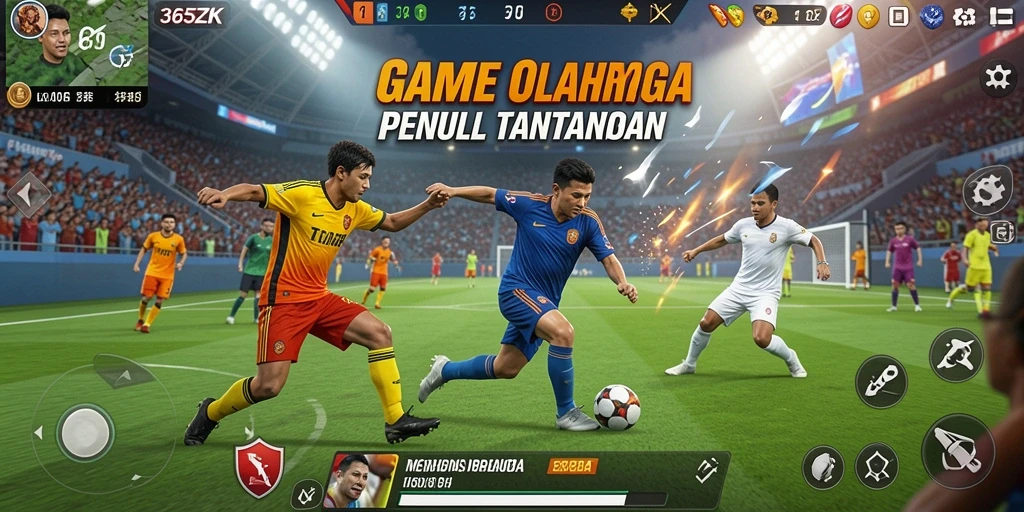 Tampilan gameplay seru dan dinamis di 365ZK.