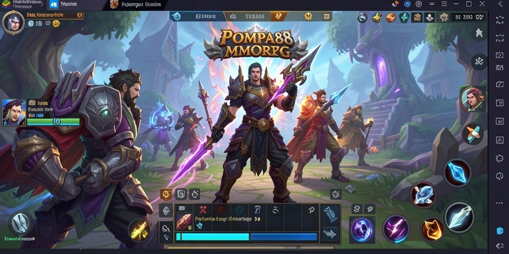 Tampilan gameplay menakjubkan dalam <strong>POMPA88</strong> yang penuh aksi dan petualangan.