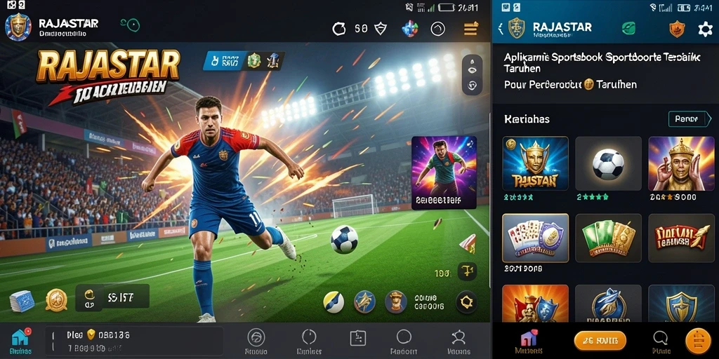 Tampilan terbaik dari gameplay Sportsbook di RAJASTAR.